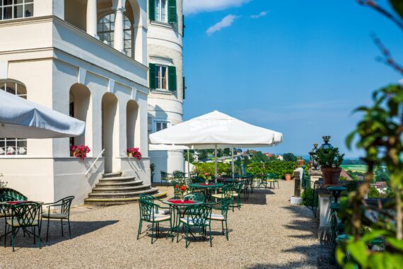 Schlosscafé im Schloss Artstetten – Ausflugsziel in Niederösterreich